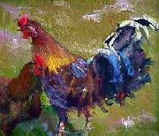 unknow artist cock 182 painting